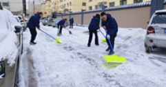 【市城市燃热集团富泰热力】以雪为令 暖心护行